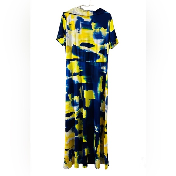 Locryz Women's V Neck 3/4 Sleeve African Floral Printed Size XL NWOT - Picture 3 of 7